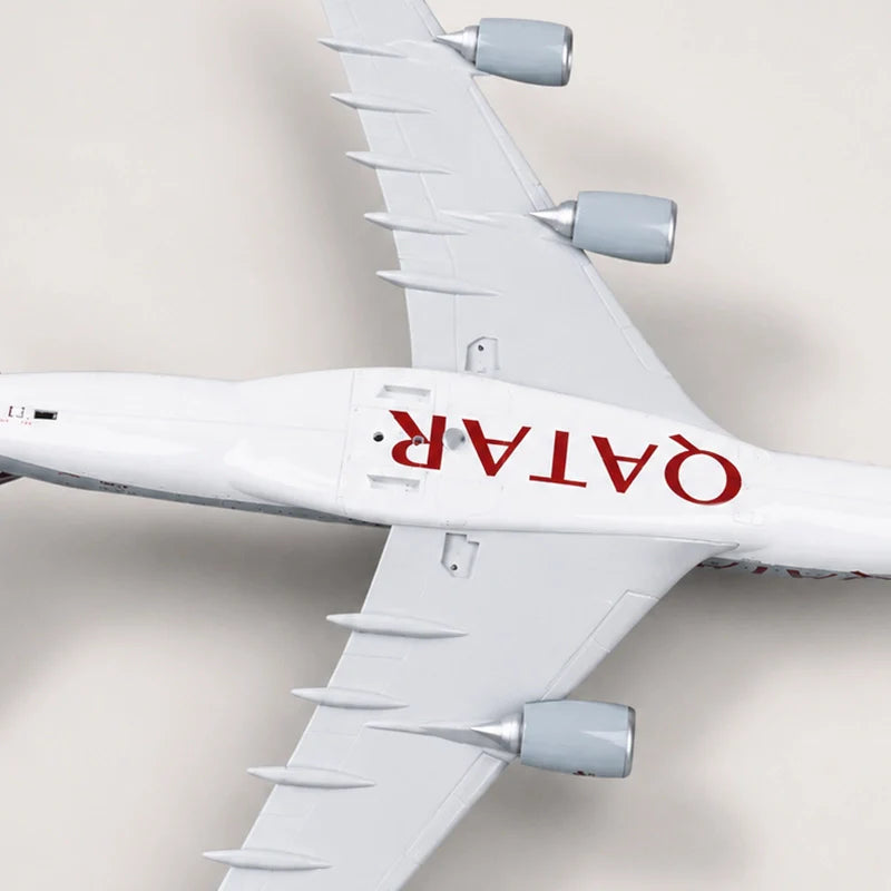Qatar Airways Airbus A380 1:160 Scale Model