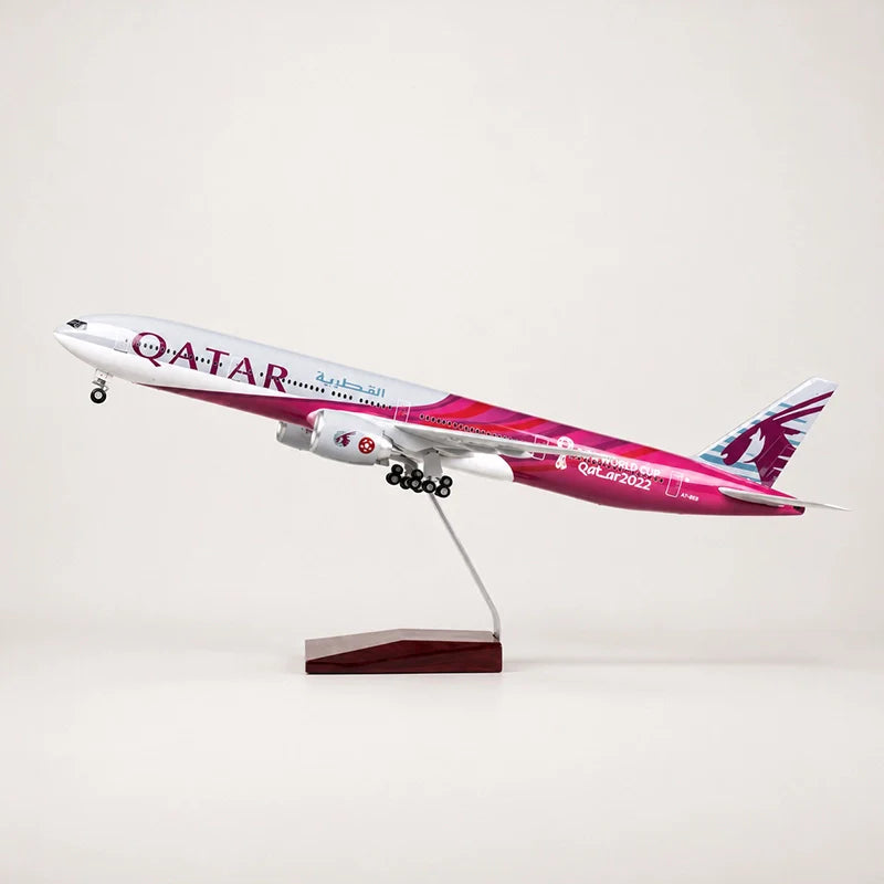 Qatar Airways Boeing 777-300ER World Cup 2022 Edition 1:157 Scale Model