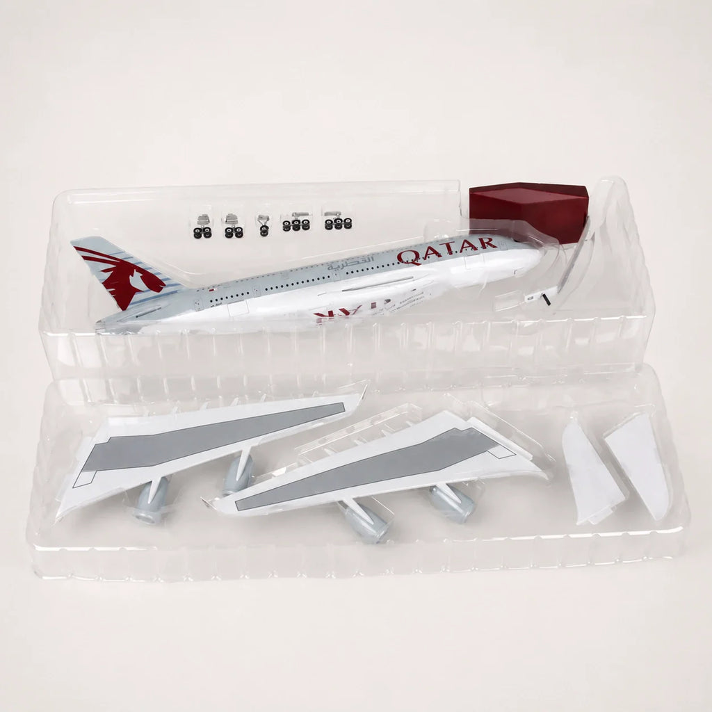 Qatar Airways Airbus A380 1:160 Scale Model