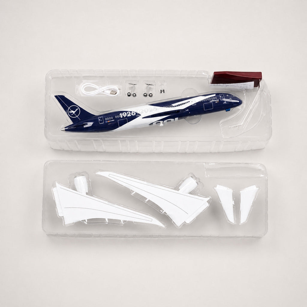 Lufthansa Boeing 787-9 100 Years Edition 1:145 Scale Model