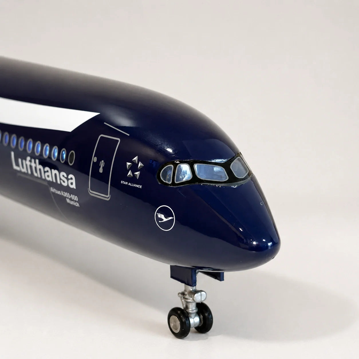 Lufthansa Airbus A350 100 Years Edition 1:142 Scale Model