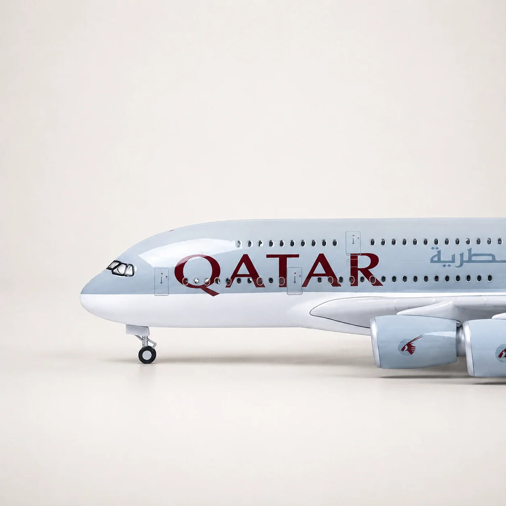 Qatar Airways Airbus A380 1:160 Scale Model